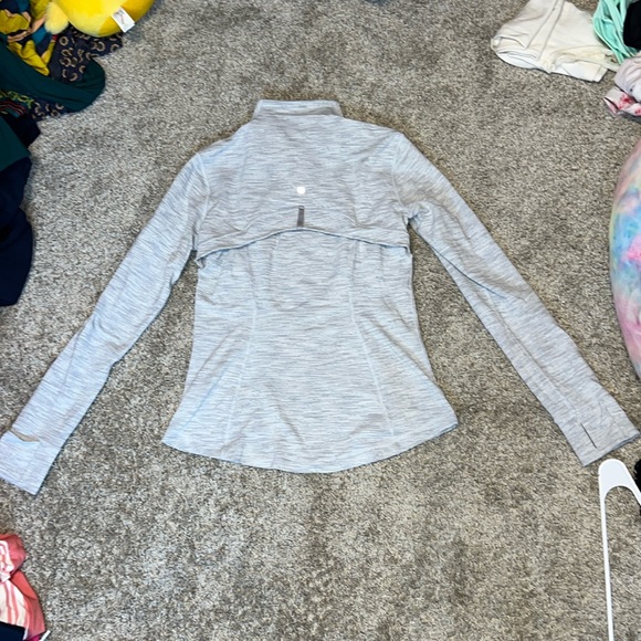 Lululemon Define Jacket Wee Are From Space Nimbus Battleship Size 10 - Picture 7 of 12